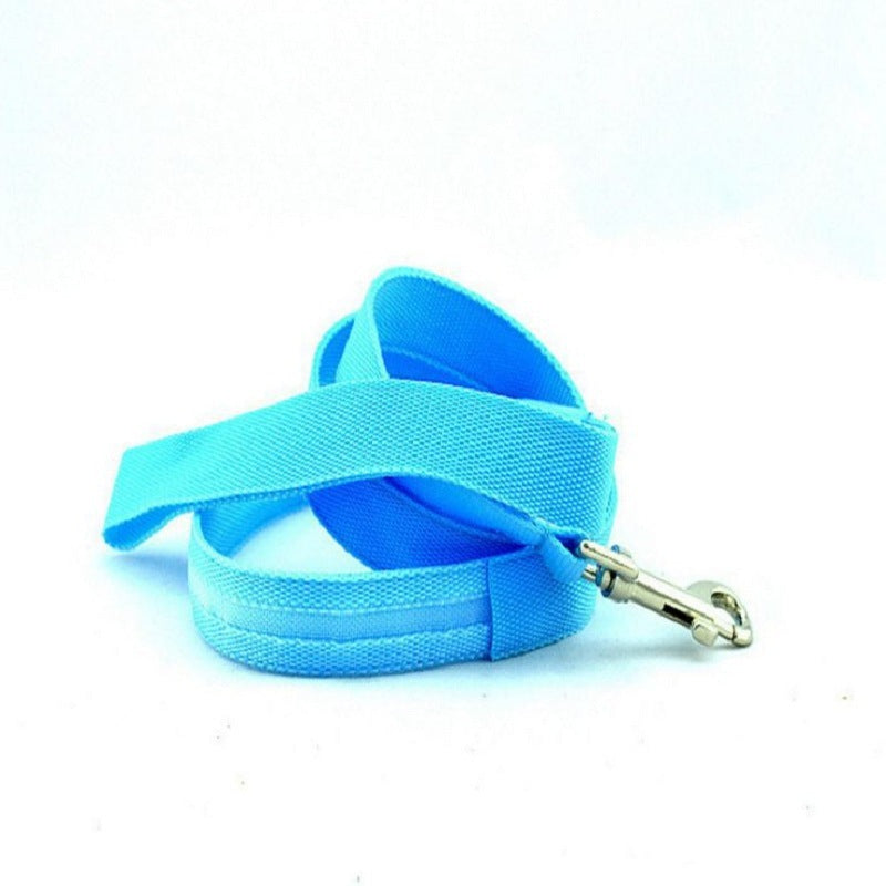 LED dog leash detail