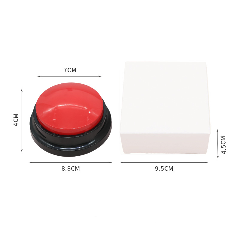 Recordable Talking Buttons for Dogs & Cats – Communication Training Toy