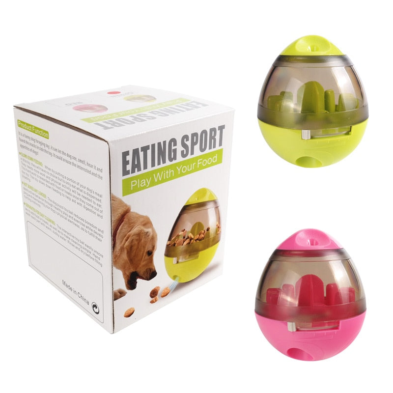 Interactive Treat Ball for Dogs – Food-Dispensing Puzzle Toy
