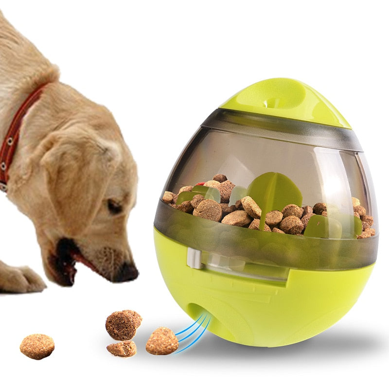 Interactive Treat Ball for Dogs – Food-Dispensing Puzzle Toy