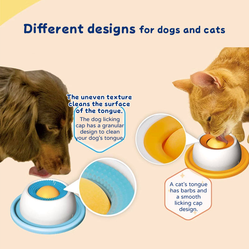 Slow Feeder Lick Mat for Dogs & Cats – Enrichment & Mealtime Activity