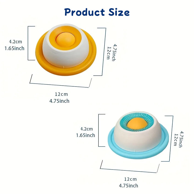 Slow Feeder Lick Mat for Dogs & Cats – Enrichment & Mealtime Activity