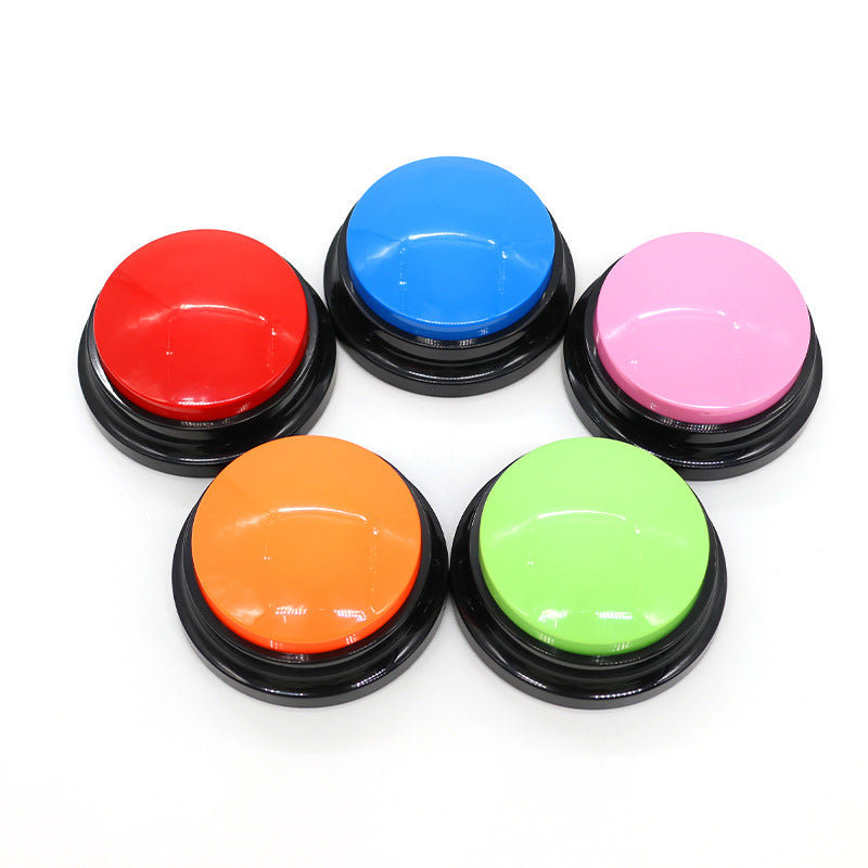 Recordable Talking Buttons for Dogs & Cats – Communication Training Toy