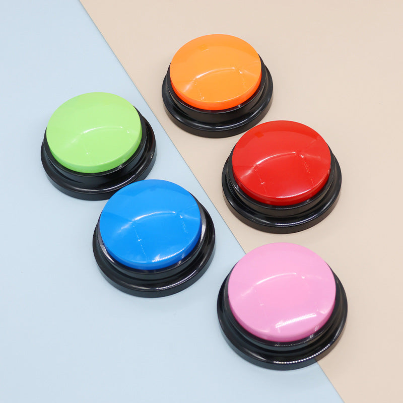Recordable Talking Buttons for Dogs & Cats – Communication Training Toy