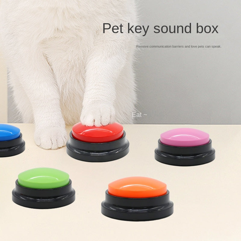 Recordable Talking Buttons for Dogs & Cats – Communication Training Toy