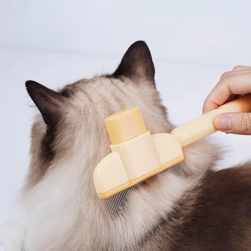 Pet grooming brush colors