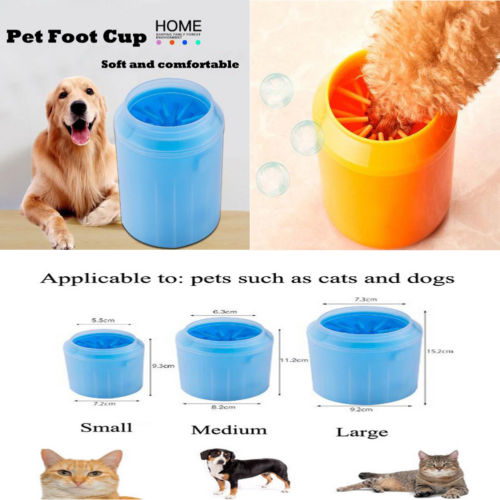 Portable Paw Cleaner Cup for Dogs & Cats – Easy Mud & Dirt Cleanup